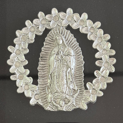 Medallón Virgen Plata